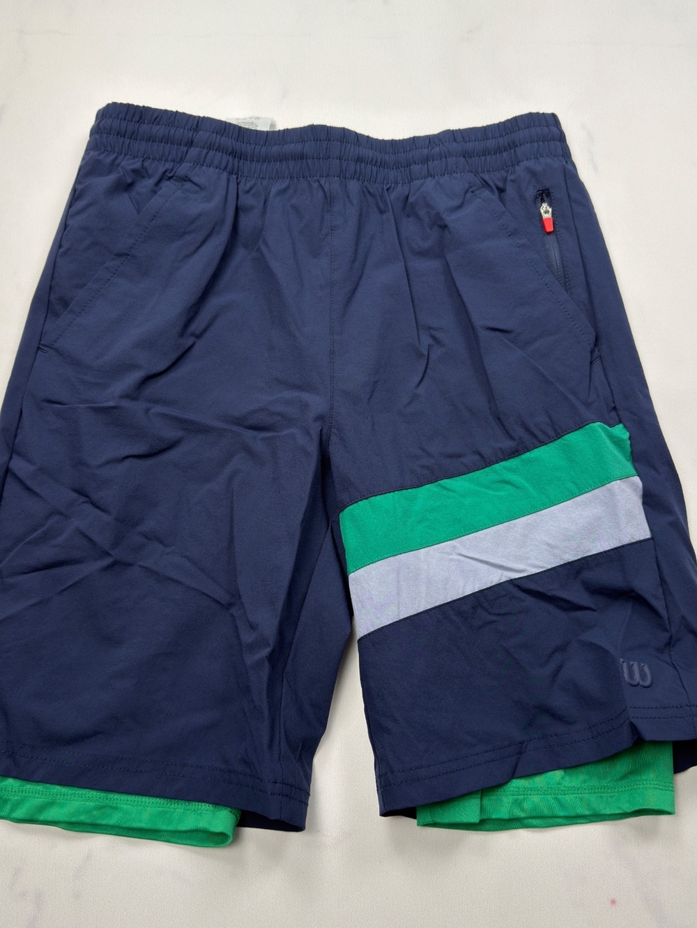 Wilson Athletic Shorts Layered Design XL - Boys XL